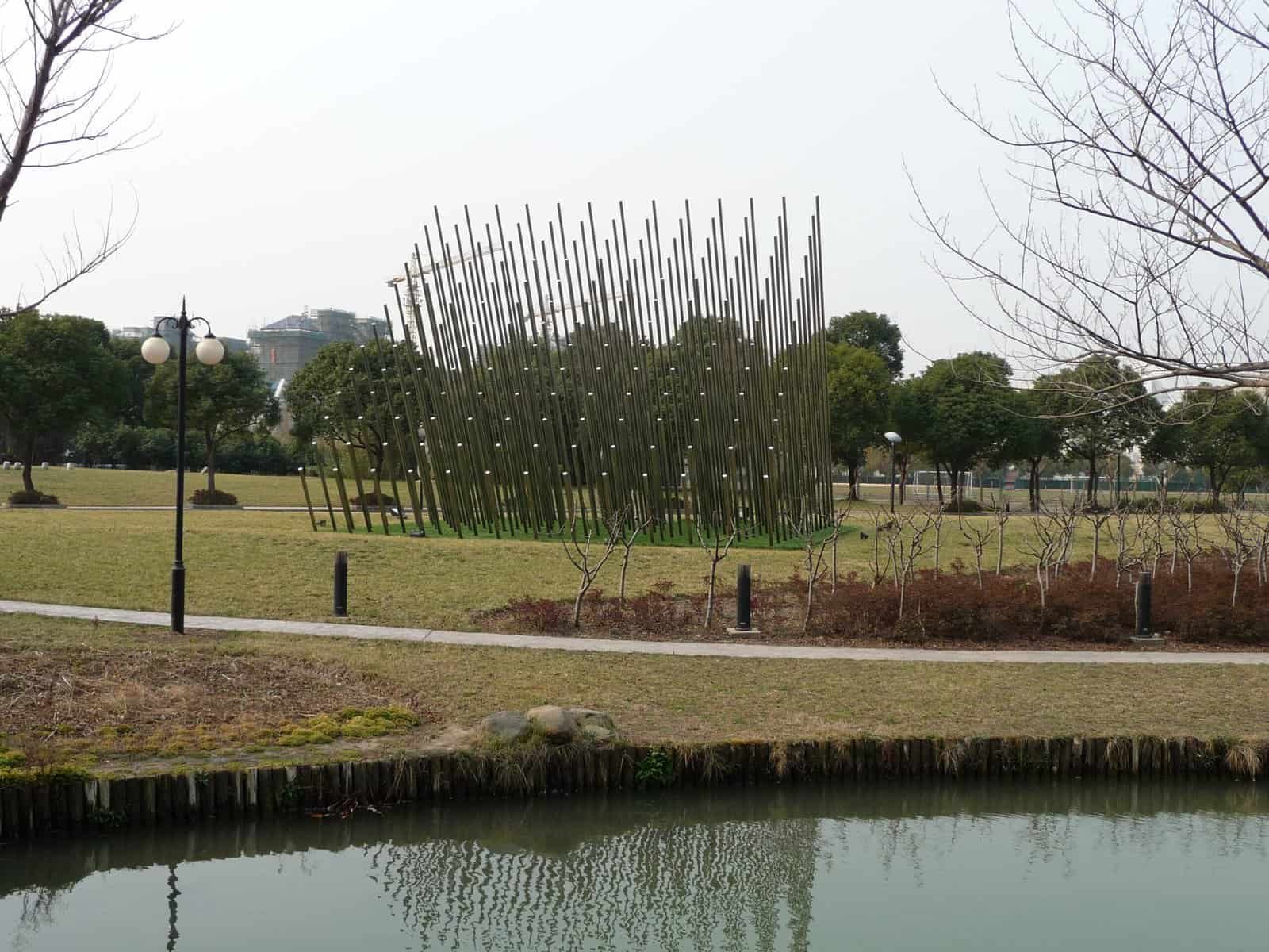 Escultura Acupuntura